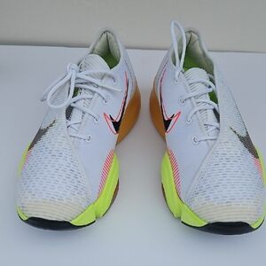 Nike Women's White and Neon Sneakers